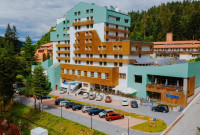 minim 2 nopti / APARTAMENT standard / 2 ADULTI + DEMIPENSIUNE bufet suedez (mic dejun + cina) + acces SPA